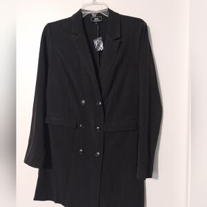 Have Black Double-Breasted Blazer